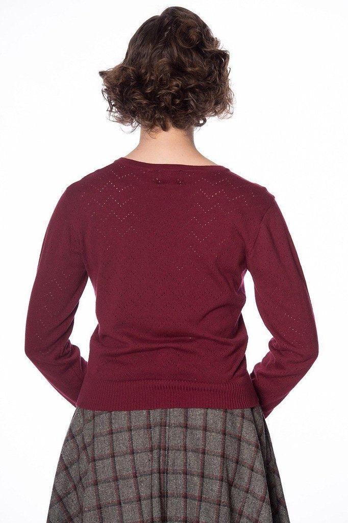 Piontelle Knit Cardigan-Banned-Dark Fashion Clothing