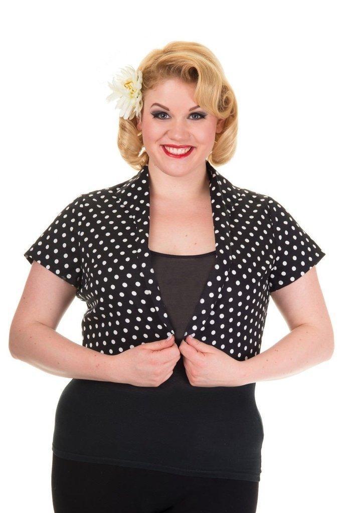 Plus Size Higher Love Shrug-Banned-Dark Fashion Clothing