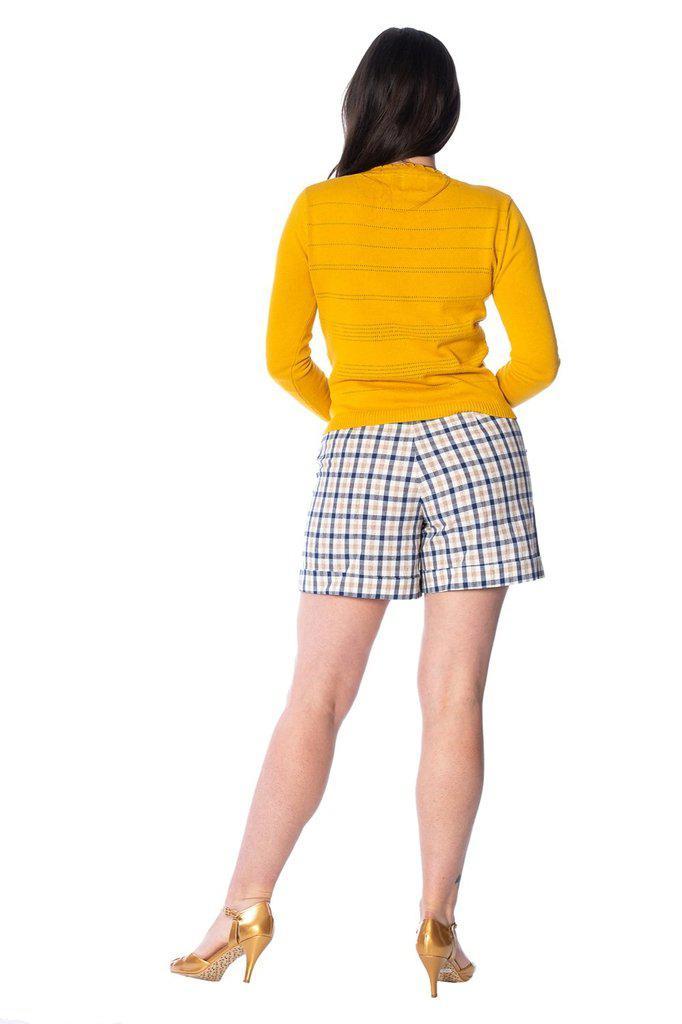 Pointelle Cardigan-Banned-Dark Fashion Clothing