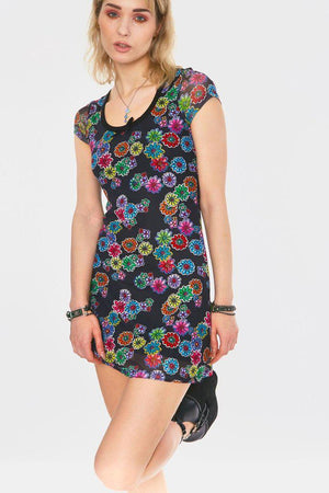 Poison Ivy Dress-Jawbreaker-Dark Fashion Clothing