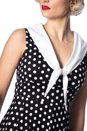 Polka Love Cute Dress-Banned-Dark Fashion Clothing