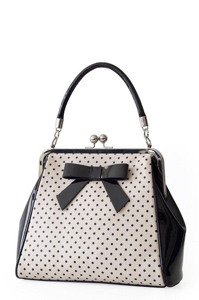 Polka Starr Handbag-Banned-Dark Fashion Clothing