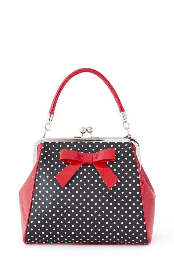 Polka Starr Handbag-Banned-Dark Fashion Clothing