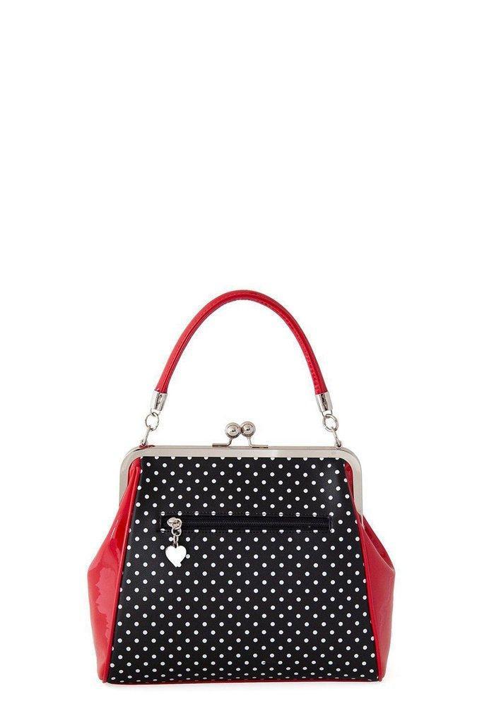 Polka Starr Handbag-Banned-Dark Fashion Clothing