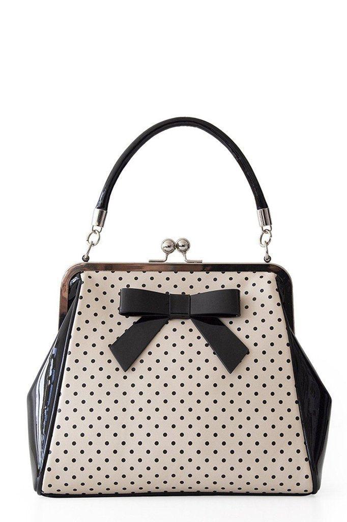 Polka Starr Handbag-Banned-Dark Fashion Clothing
