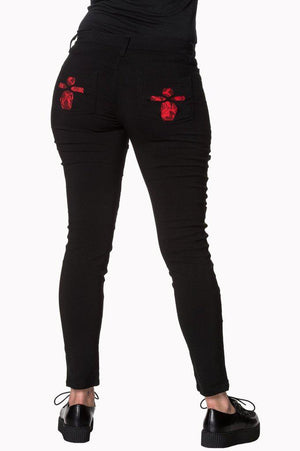 Raindrop Leggings-Banned-Dark Fashion Clothing