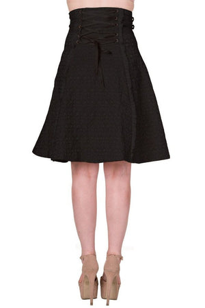 Rise Of Dawn Skirt-Banned-Dark Fashion Clothing