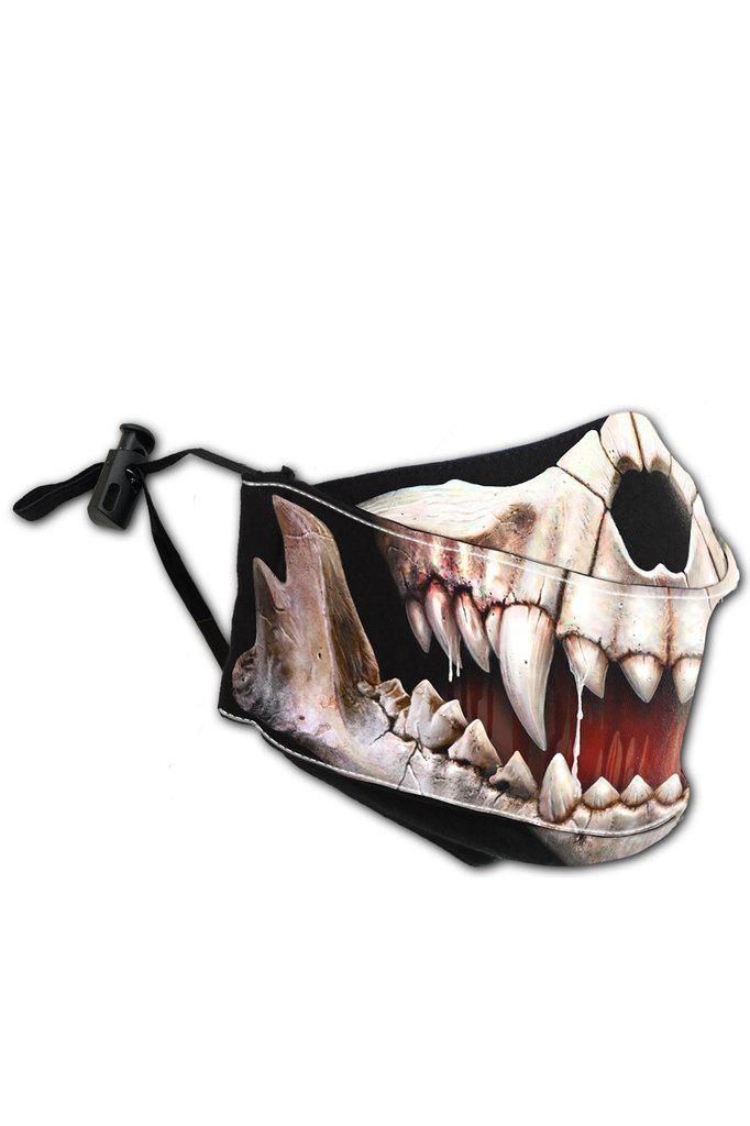 Rock Jaw - Premium Cotton Fashion Mask with Adjuster-Spiral-Dark Fashion Clothing