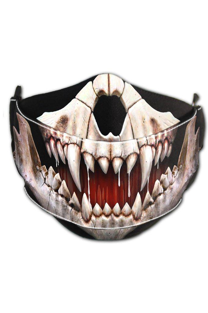 Rock Jaw - Premium Cotton Fashion Mask with Adjuster-Spiral-Dark Fashion Clothing