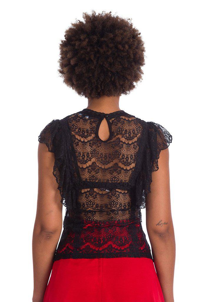 Romance Top-Banned-Dark Fashion Clothing