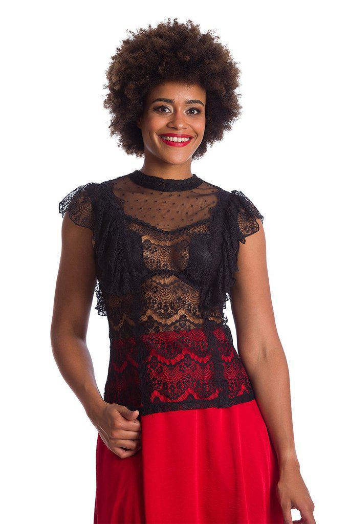 Romance Top-Banned-Dark Fashion Clothing