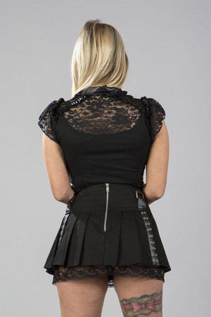 Rosetta Ladies Top-Burleska-Dark Fashion Clothing