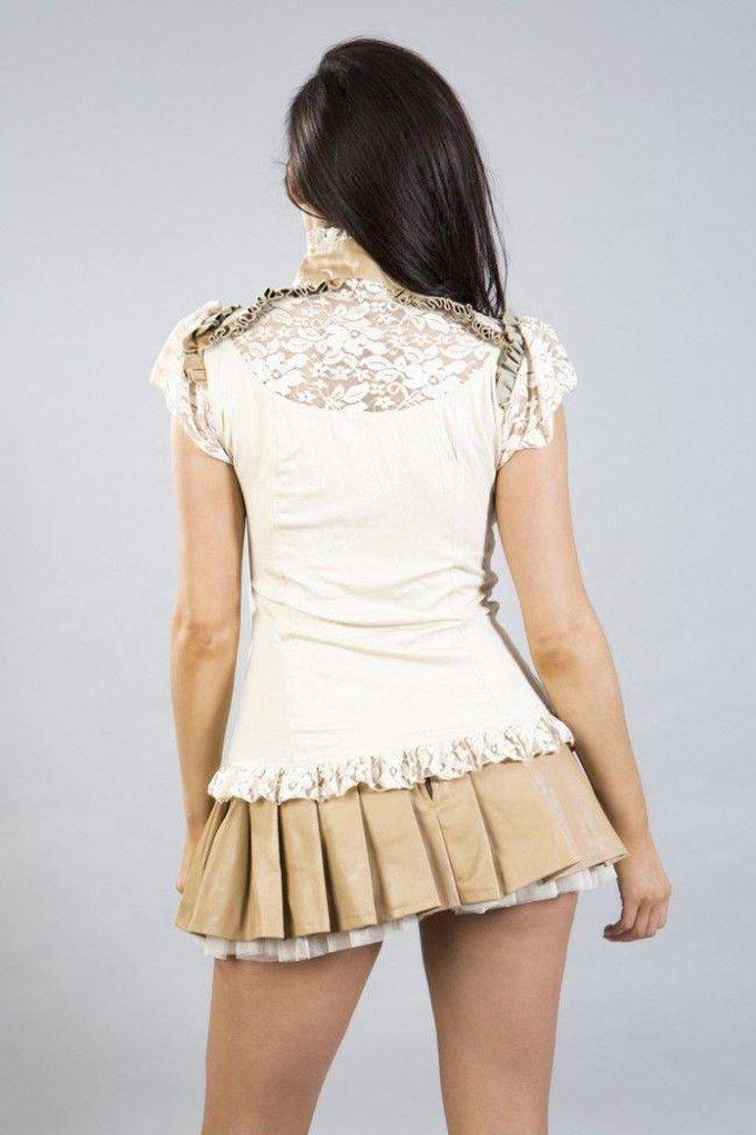 Rosetta Ladies Top-Burleska-Dark Fashion Clothing