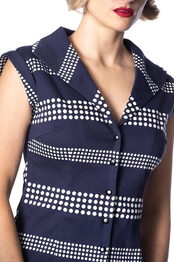 Sail Away Blouse-Banned-Dark Fashion Clothing