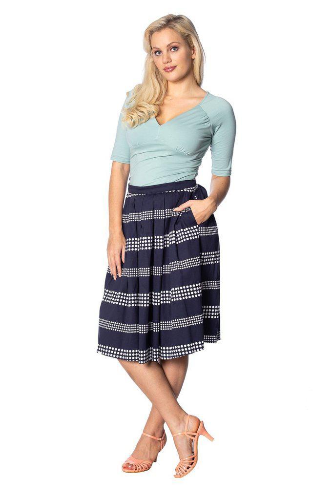 Sail Away Pleats Please Skirt-Banned-Dark Fashion Clothing
