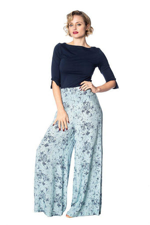 Santorini Dreams Palatso Pants-Banned-Dark Fashion Clothing