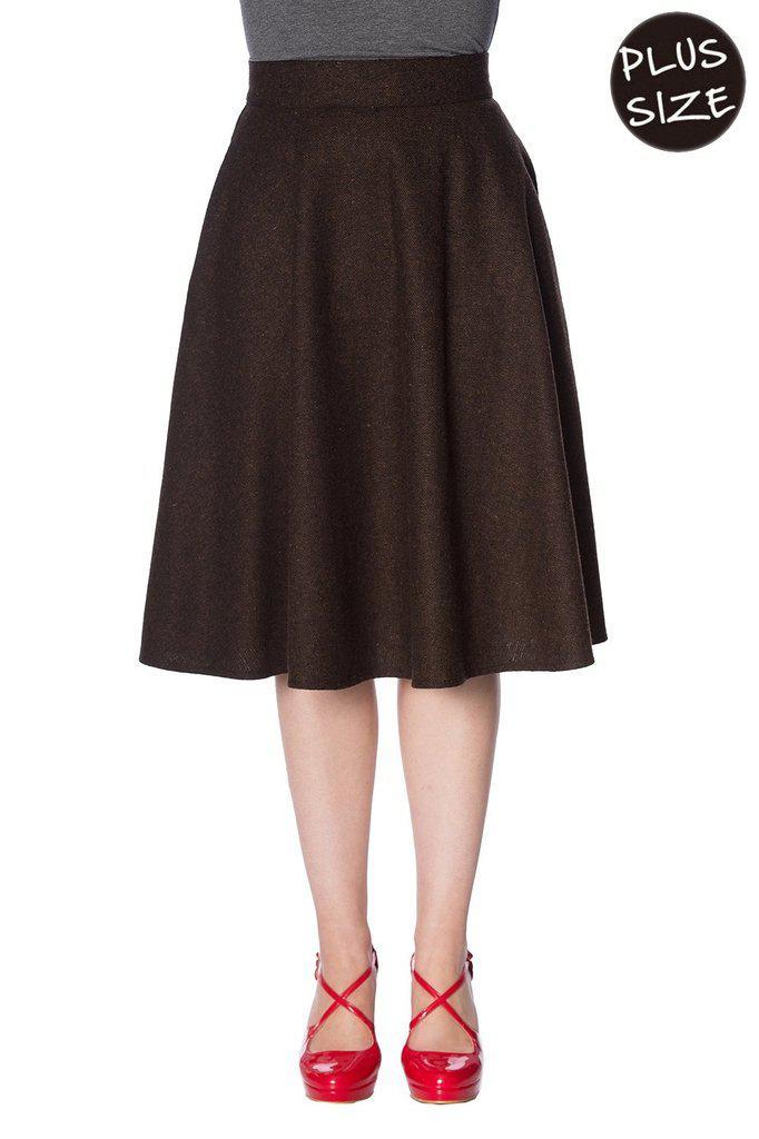 Sassy Swing Skirt-Banned-Dark Fashion Clothing