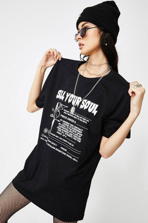 Sell Your Soul - Unisex-Long Clothing-Dark Fashion Clothing