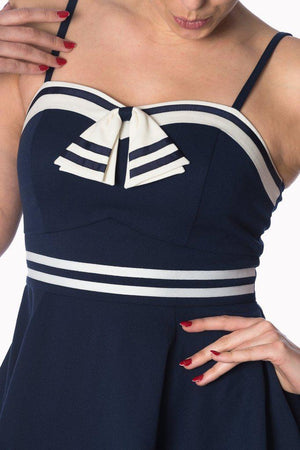 Set Sail Strappy Dress-Banned-Dark Fashion Clothing