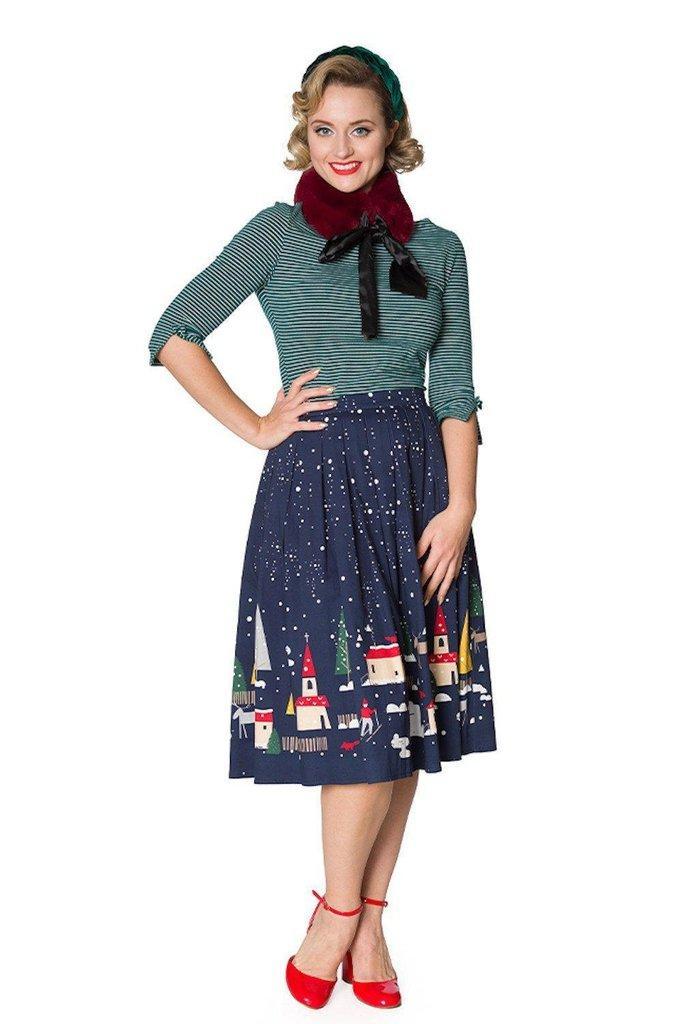 Simply Stripe Top-Banned-Dark Fashion Clothing