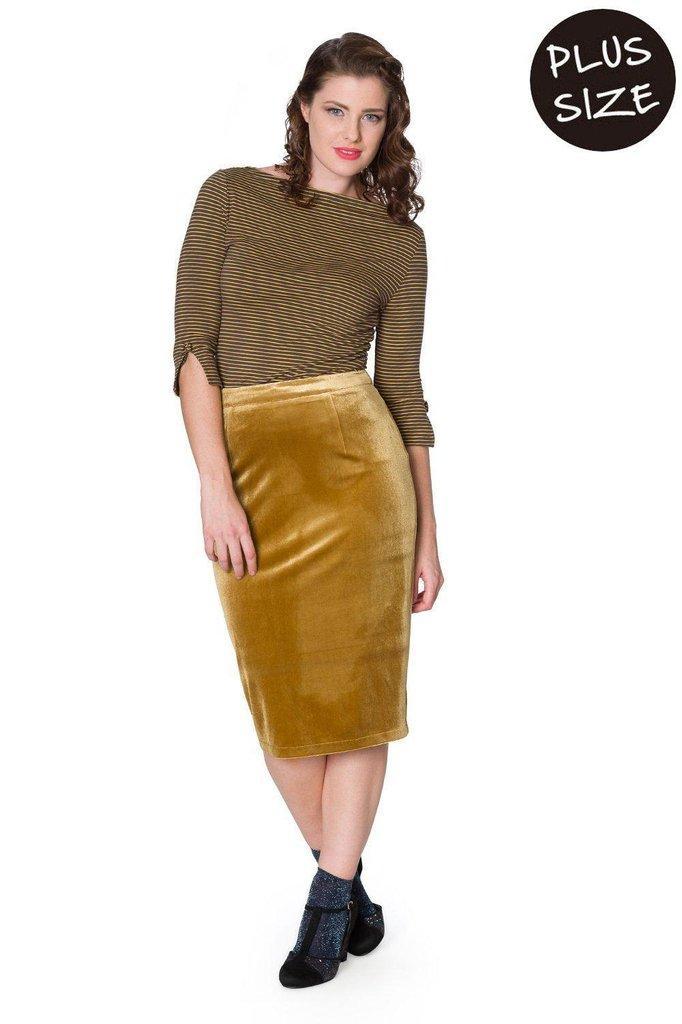 Simply Stripe Top-Banned-Dark Fashion Clothing