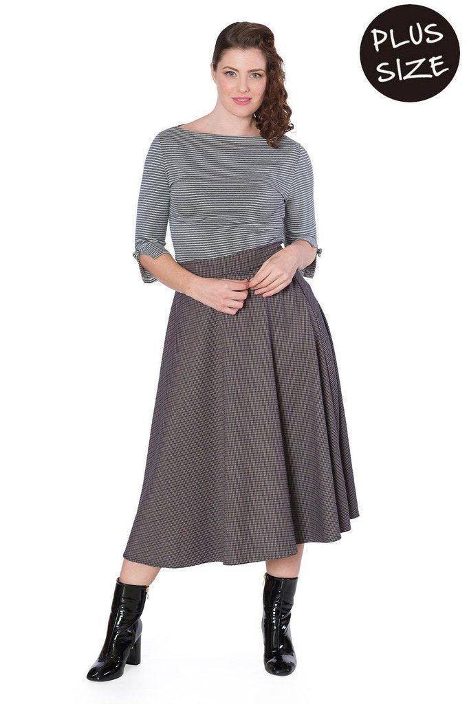 Simply Stripe Top-Banned-Dark Fashion Clothing