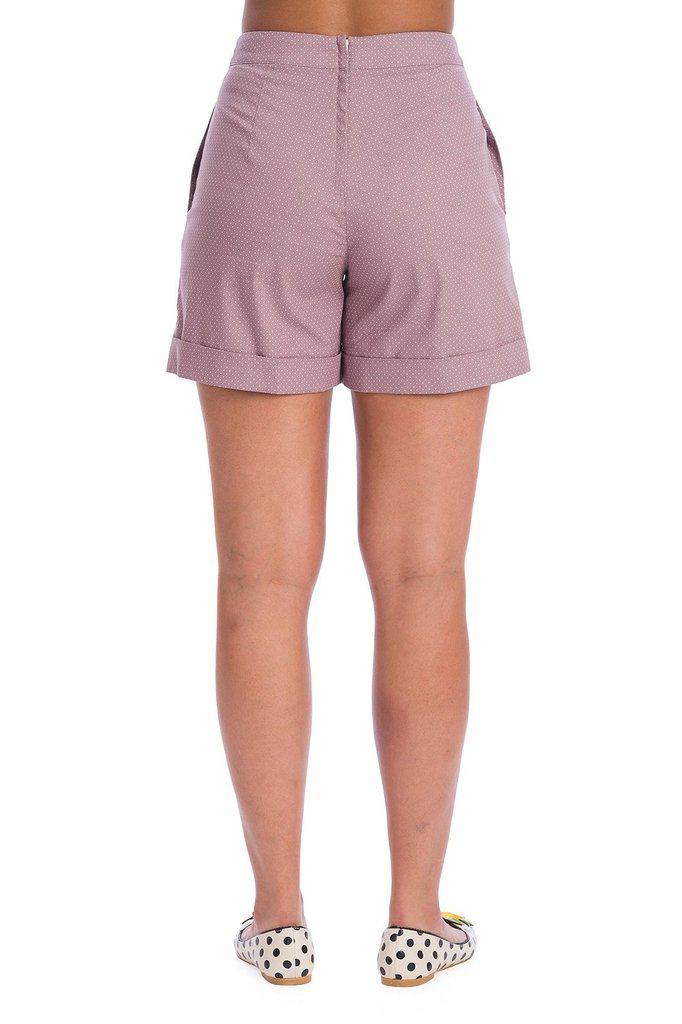 Spot Perfection Shorts-Banned-Dark Fashion Clothing