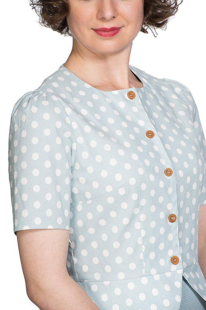 Spotlight Blouse-Banned-Dark Fashion Clothing