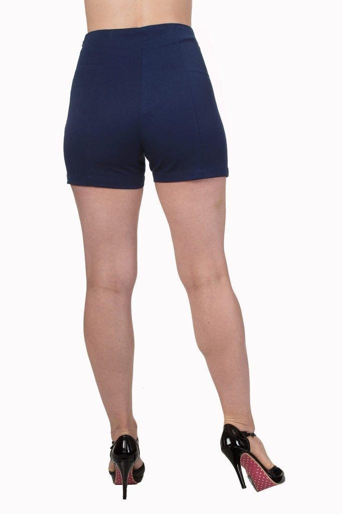 Stay Awhile Shorts-Banned-Dark Fashion Clothing