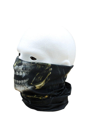 Steam Punk Reaper - Multifunctional Face Wraps-Spiral-Dark Fashion Clothing