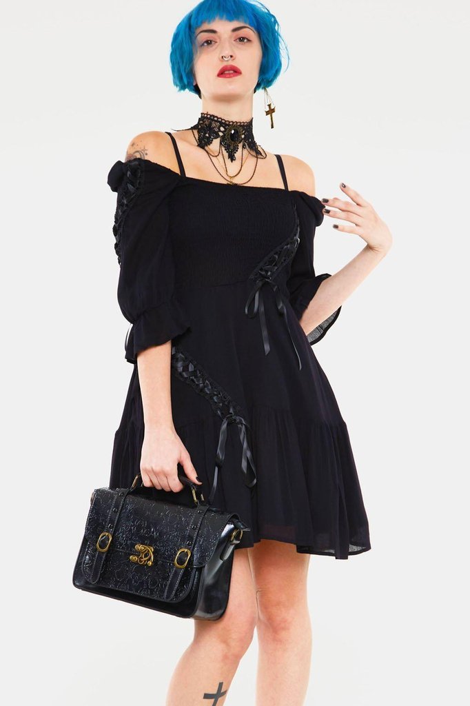 Steam Skull Bag-Jawbreaker-Dark Fashion Clothing