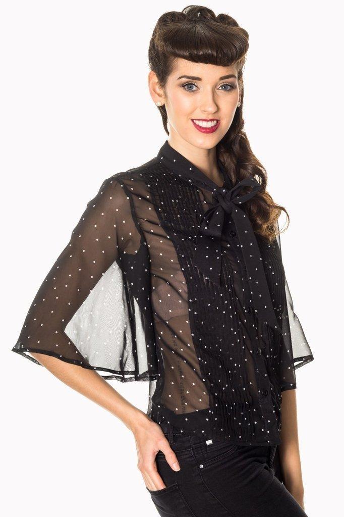 Storyteller Blouse-Banned-Dark Fashion Clothing