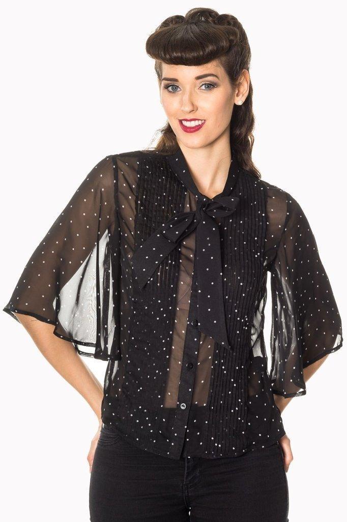 Storyteller Blouse-Banned-Dark Fashion Clothing