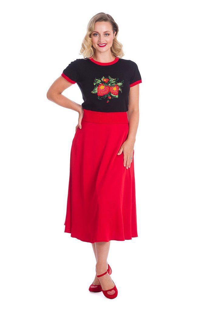 Strawberry Fields Top-Banned-Dark Fashion Clothing
