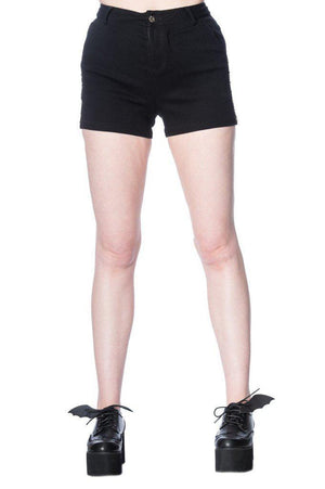 Stud Shorts-Banned-Dark Fashion Clothing