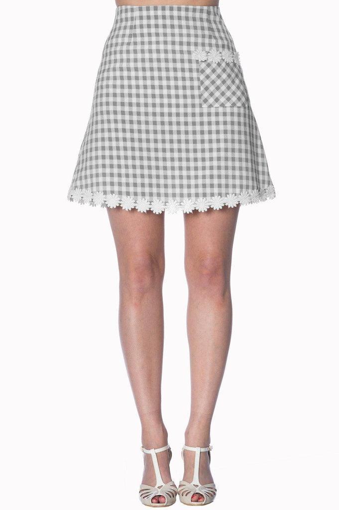 Summer Breeze 60s A Line Skirt-Banned-Dark Fashion Clothing