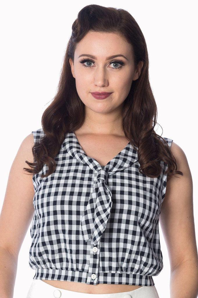 Summer Breeze Tie Top-Banned-Dark Fashion Clothing