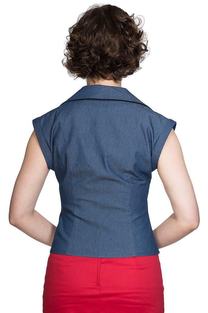 Sweet Sail Blouse-Banned-Dark Fashion Clothing