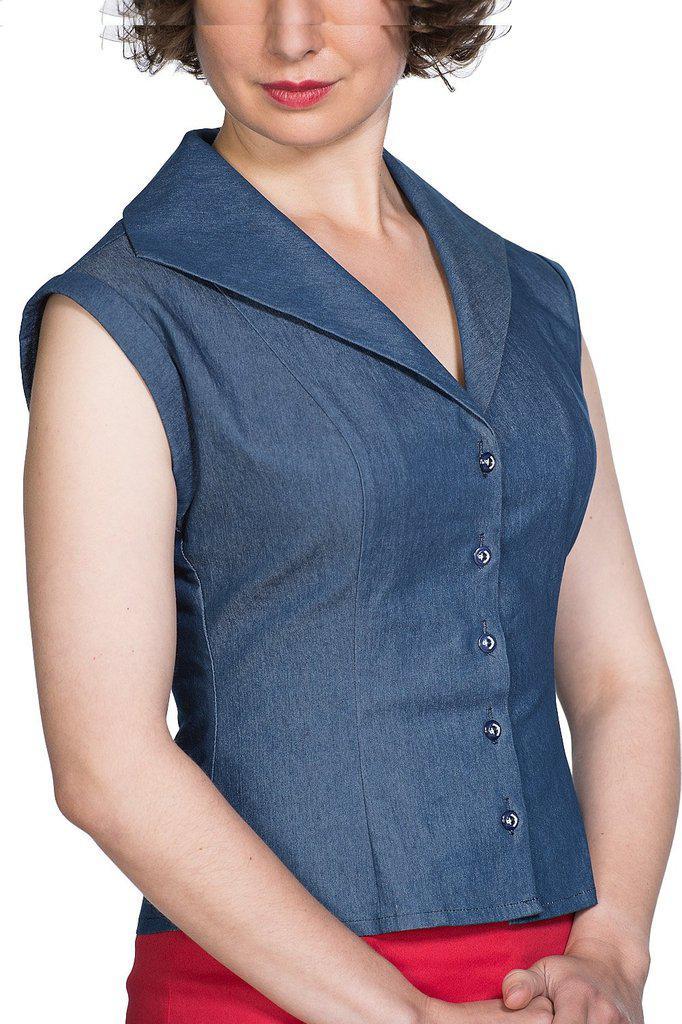 Sweet Sail Blouse-Banned-Dark Fashion Clothing