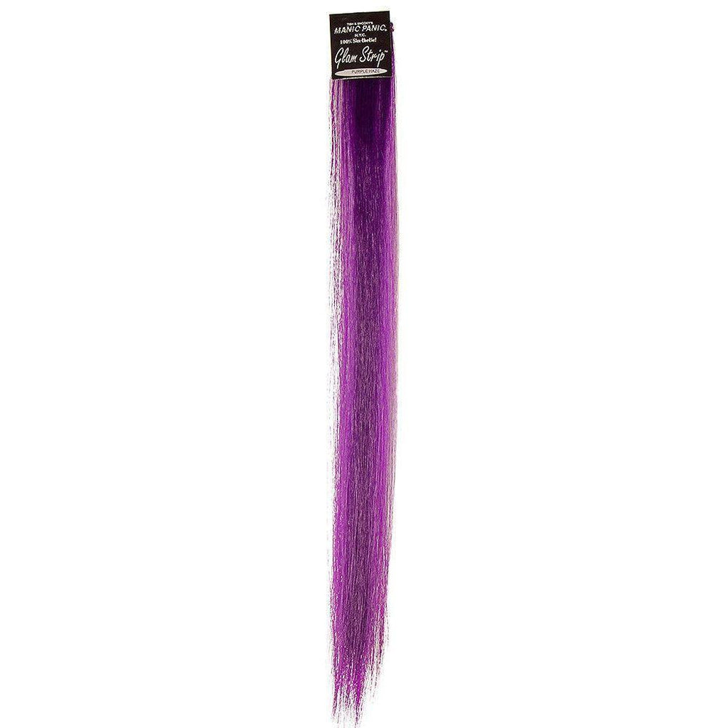 Synthetic Glam Strips - Purple Haze-Manic Panic-Dark Fashion Clothing