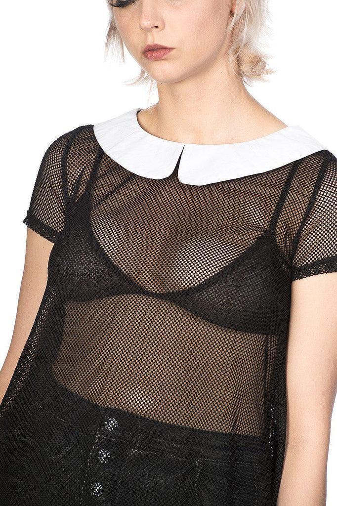 Temptress Collar Dress-Banned-Dark Fashion Clothing