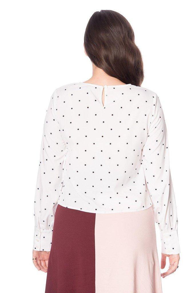 The Dotty Top-Banned-Dark Fashion Clothing