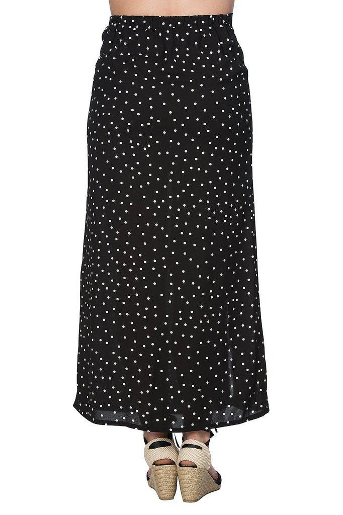 The Polly Polka Skirt-Banned-Dark Fashion Clothing