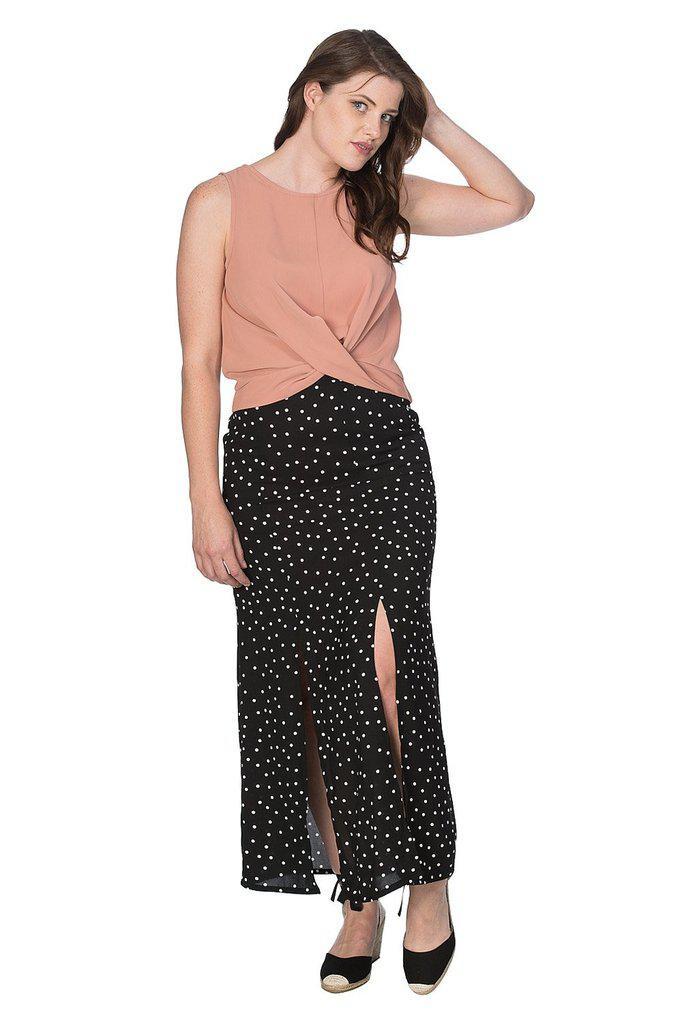 The Polly Polka Skirt-Banned-Dark Fashion Clothing
