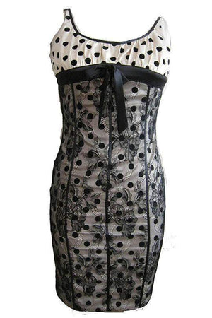 Tori Lace Pencil Dress-Voodoo Vixen-Dark Fashion Clothing