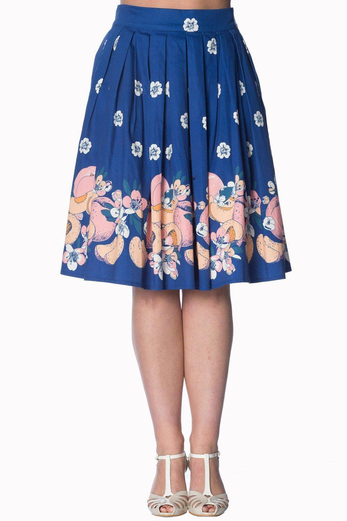 Tutti Fruity 50s Skirt-Banned-Dark Fashion Clothing