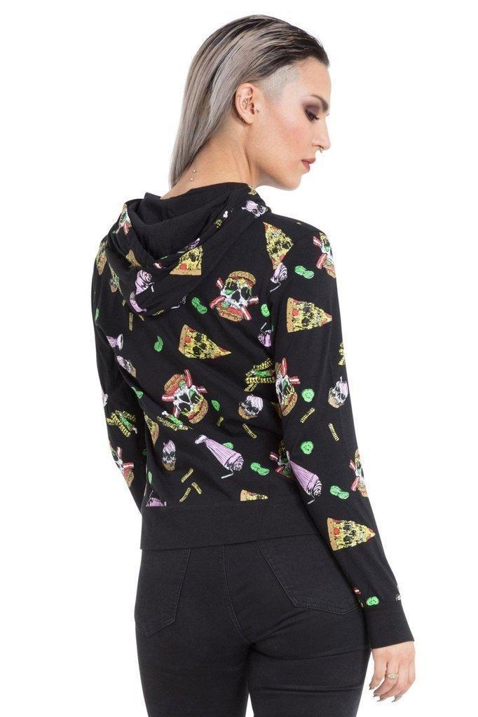 Twisted Fast Food Hoodie-Jawbreaker-Dark Fashion Clothing