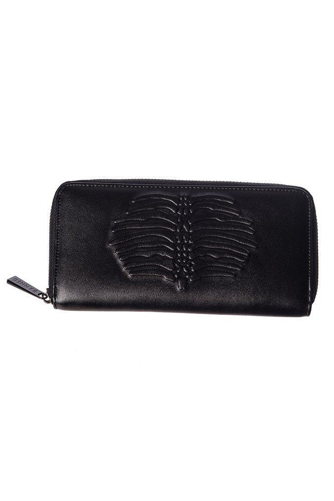 Umbra Emboss Wallet-Banned-Dark Fashion Clothing