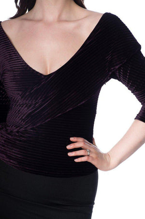 Vera Velvet Top-Banned-Dark Fashion Clothing