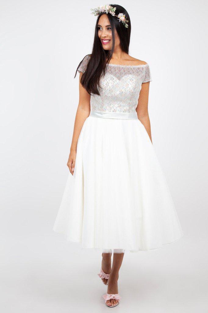 Verity Multi Lace Bridal Gown-Voodoo Vixen-Dark Fashion Clothing